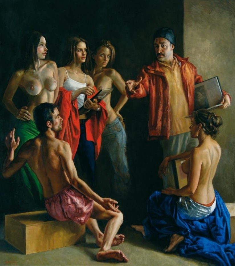 Artista Darío Ortiz Robledo: en broma y en serio sobre sexo, religión y arte