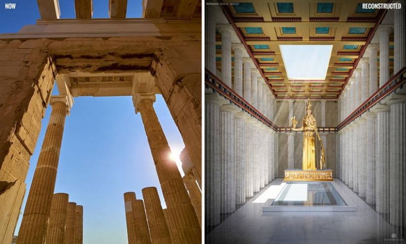 Artists have recreated the pristine splendor of 7 famous historical ruins