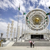 Ashgabat - a city of white marble