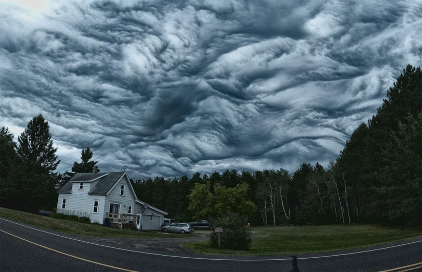 Asperatus - the scariest clouds