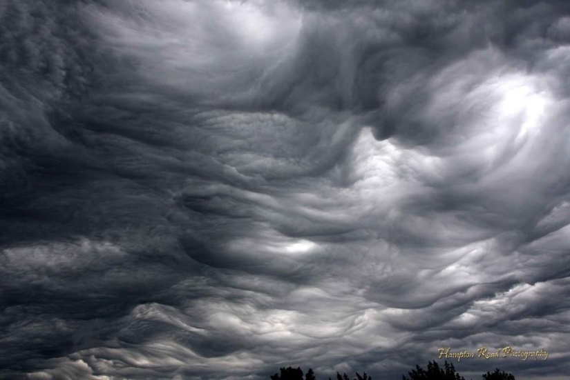 Asperatus - the scariest clouds