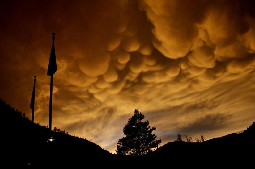 Asperatus - the scariest clouds