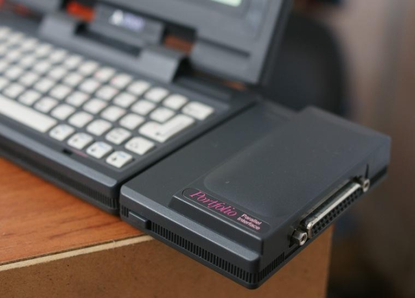 Atari Portfolio: Terminator 2 laptop