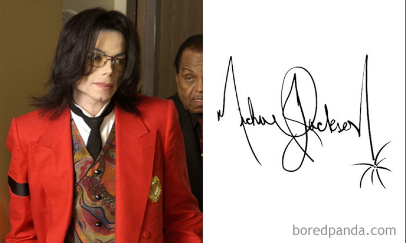 Autograph as art: unusual signatures of celebrities