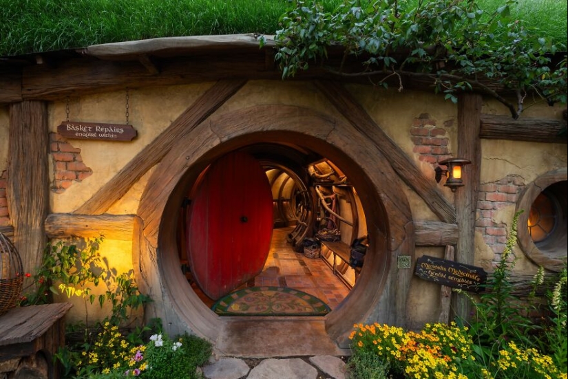 Aventurándome en el primer agujero hobbit de Hobbiton: 12 fotos que tomé allí
