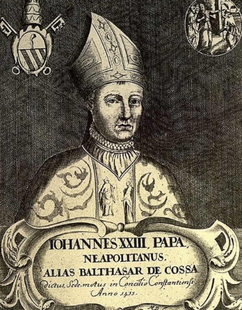 Balthazar Cossa is the most sinful Pope of Rome, accused of rape, torture and piracy
