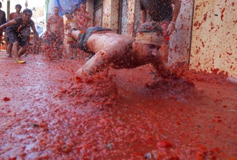 Batalla de tomates - 2014, o Tomatina