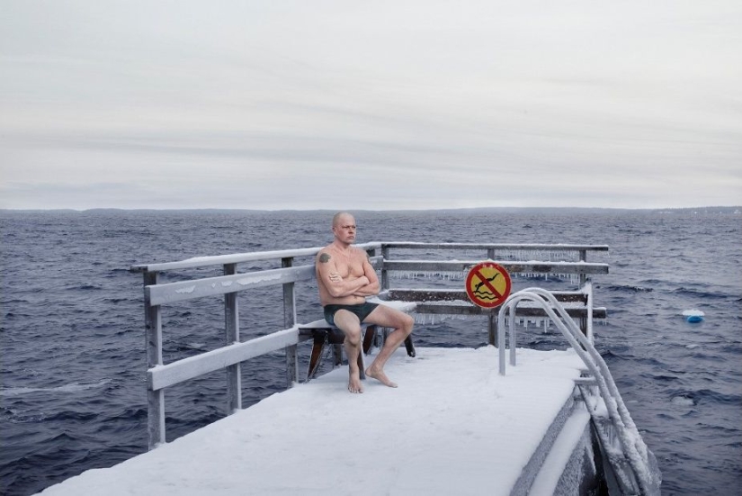 Bautismo de hielo: natación de invierno en Finlandia