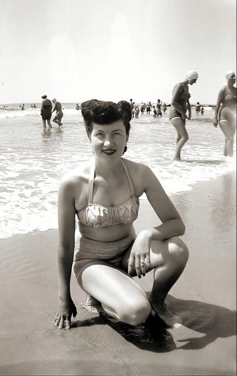 Beach fashion of the 20-30s of the XX century