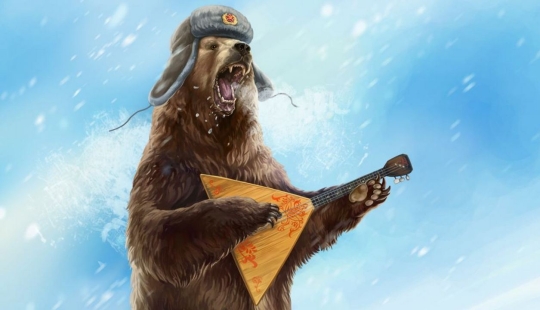 Bears, vodka, balalaika and other "cranberries" about Russia in Hollywood