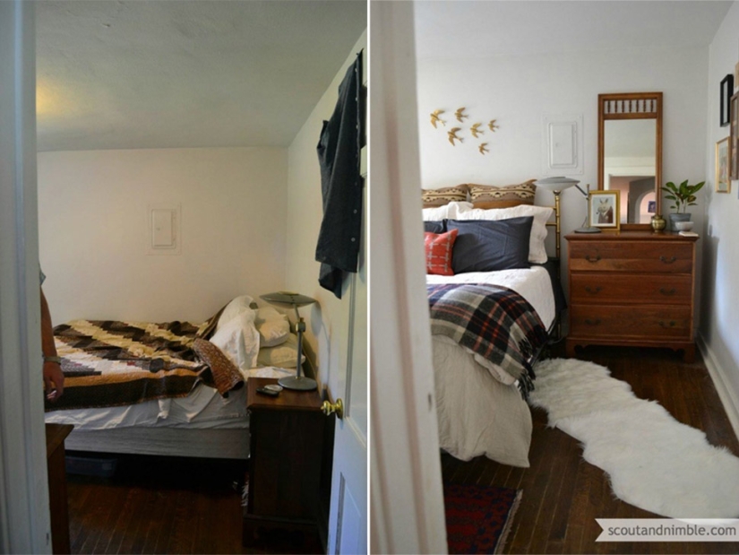 Before and after: 13 examples of incredible and very budget transformations of residential premises