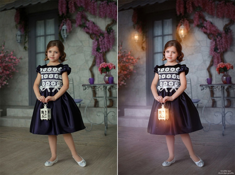 Before and after: how ordinary pictures turn into magical shots
