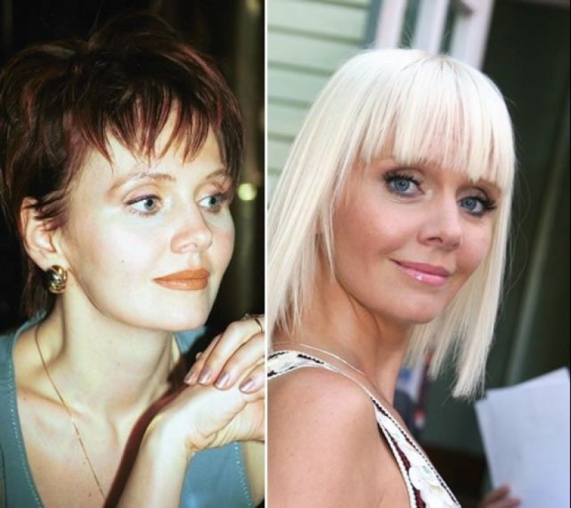 Before fame and plastic surgery: 15 photos of what Russian stars looked like in their youth