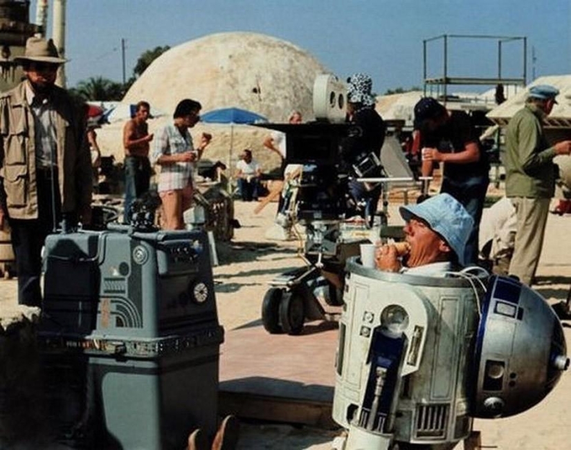 Behind the scenes of your favorite movies-50 photos that reveal the secrets of filming