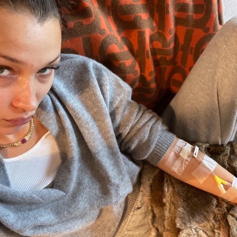 Bella Hadid spoke frankly about problems with alcohol