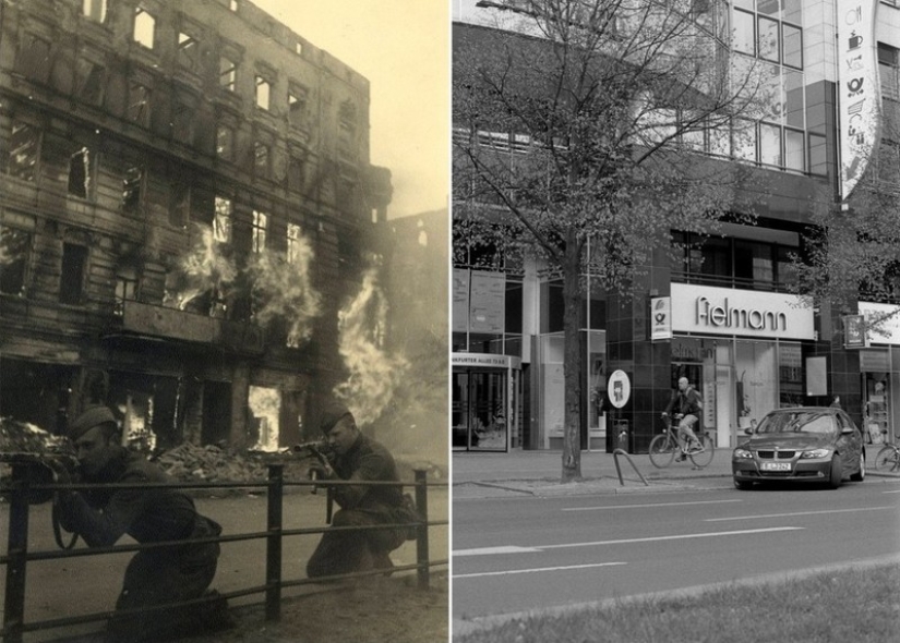 Berlin In Ruins In 1945 And Now. Striking Image Comparison - Pictolic