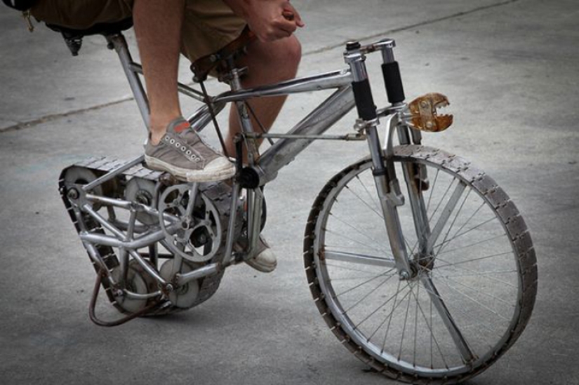 Bicycle ride on prejudices: the most unusual bike tuning