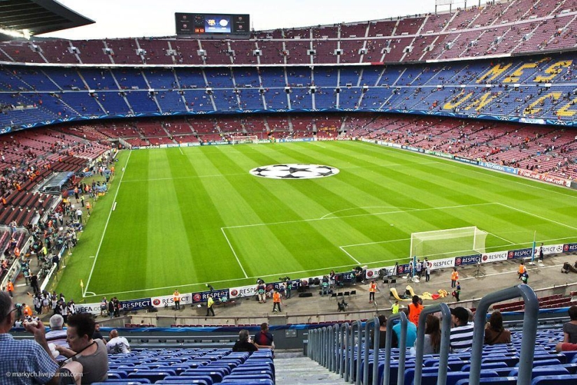 Big football in Barcelona