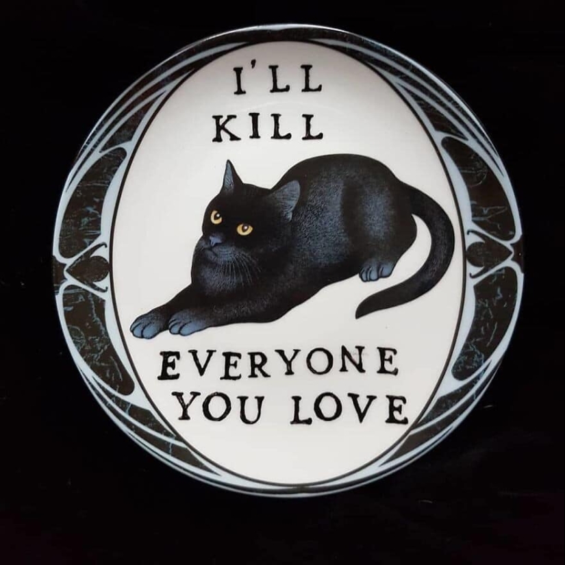 Black humor on porcelain: artist Camila Meicher and her "ugly plates"