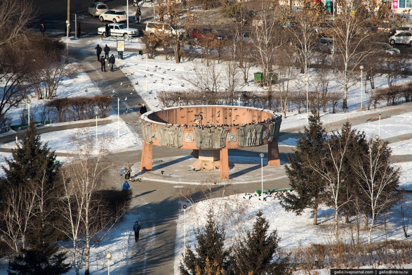 Blagoveshchensk from above