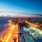 Blagoveshchensk from above