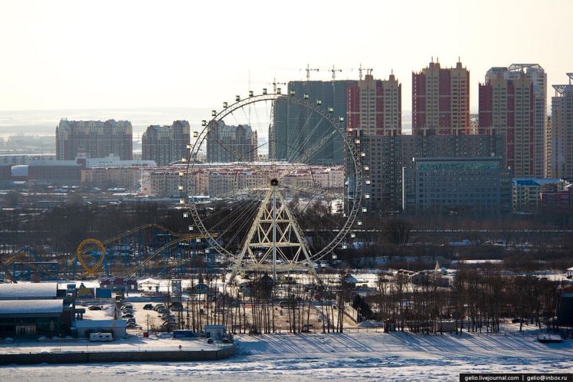 Blagoveshchensk from above