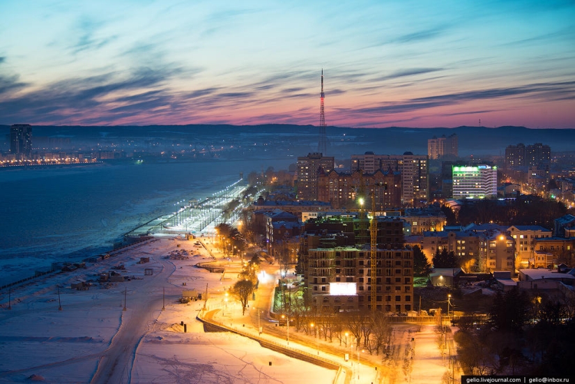 Blagoveshchensk from above