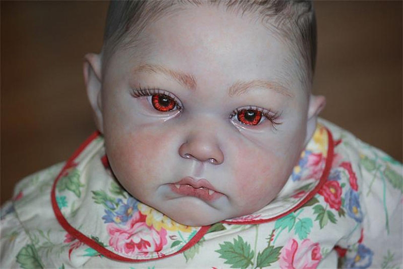 Bloodsuckers and spinogryz — non-child dolls from Bin Shanin