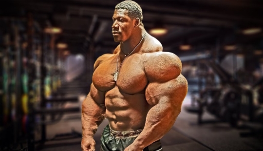 Bodybuilder Rubiel Mosquera - a man with a phenomenal neck
