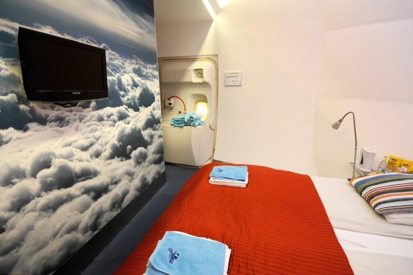 Boeing 747 Airplane Hotel in Stockholm