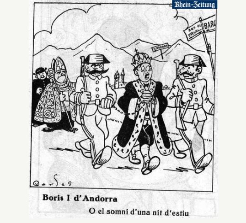 Boris I, King of Andorra: how the Russian combinator briefly became a European monarch