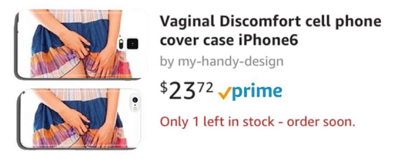 Bot on Amazon Makes Thousands of Weird Cases with Stock Photos