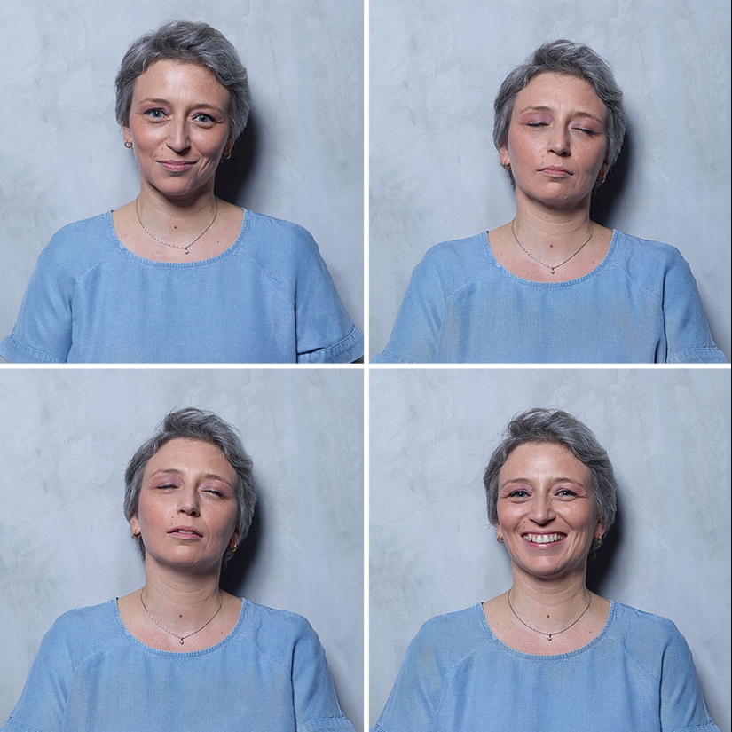 Brazilian photographer took pictures of women before, during and after orgasm
