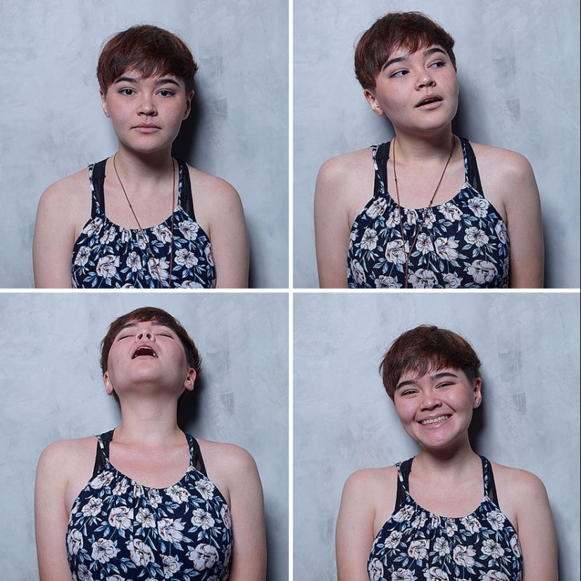 Brazilian photographer took pictures of women before, during and after orgasm