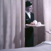 Breakfast in bed: how was the first class of Air France airline in 1957