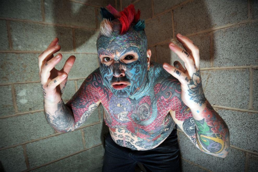 Britain&#39;s most tattooed man