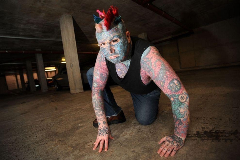 Britain&#39;s most tattooed man