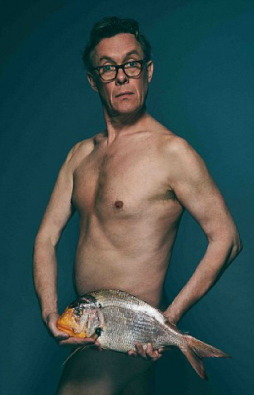 British celebrities undress in defense of the herring