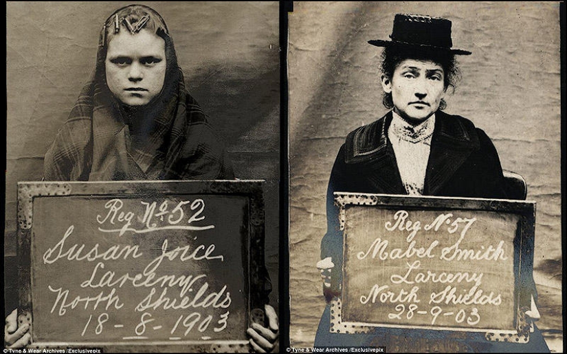 British criminals of a century ago