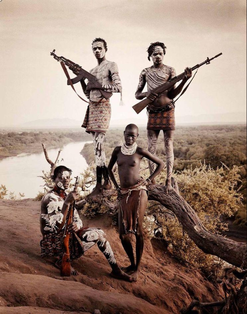 British photographer Jimmy Nelson: Savages with machine guns