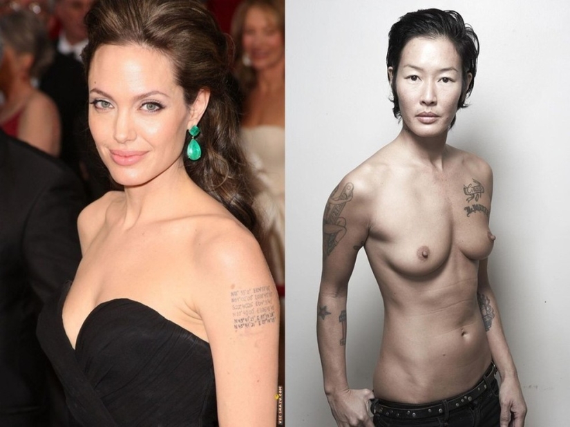 Buenas y malas Angelina Jolie. ¿Se ha asentado la estrella en 40 años?