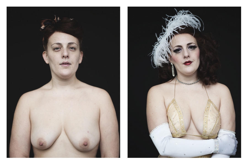 Burlesque - Before and after