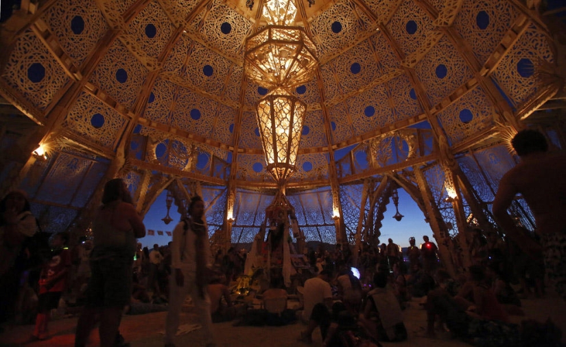 Burning Man Festival - 2014 in Nevada
