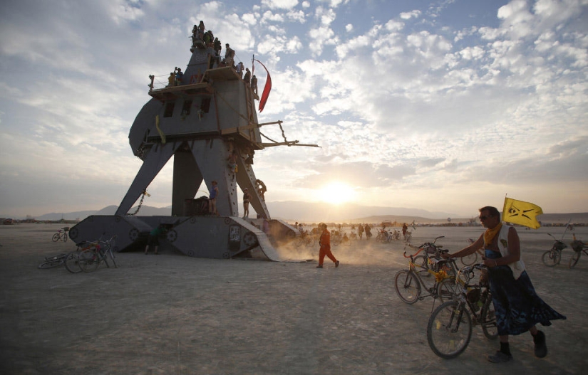Burning Man Festival - 2014 in Nevada