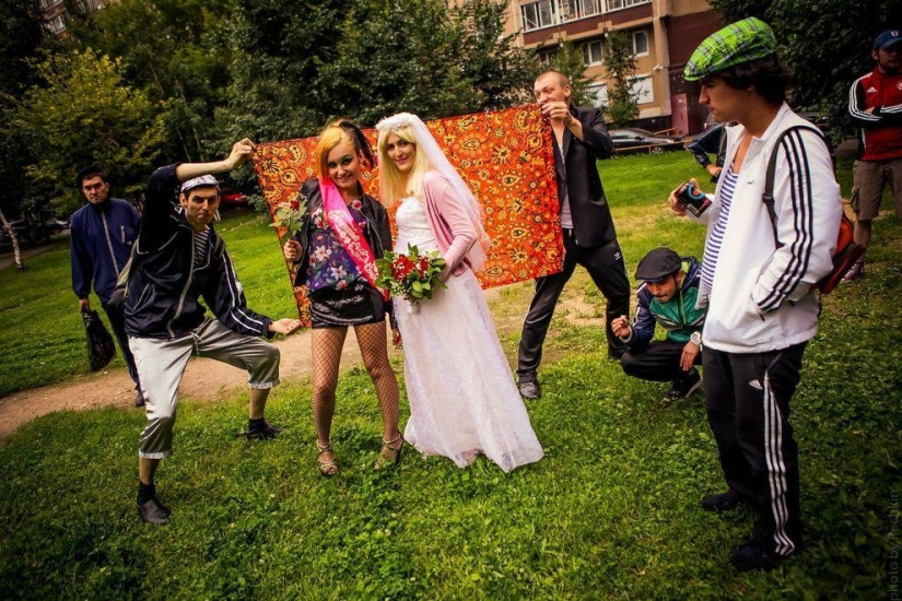 Bydlogop-La boda de Irina y Vitalik