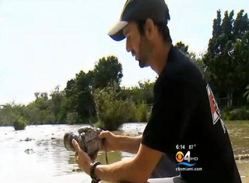 Camera eaten by alligator returned to owner after 8 months