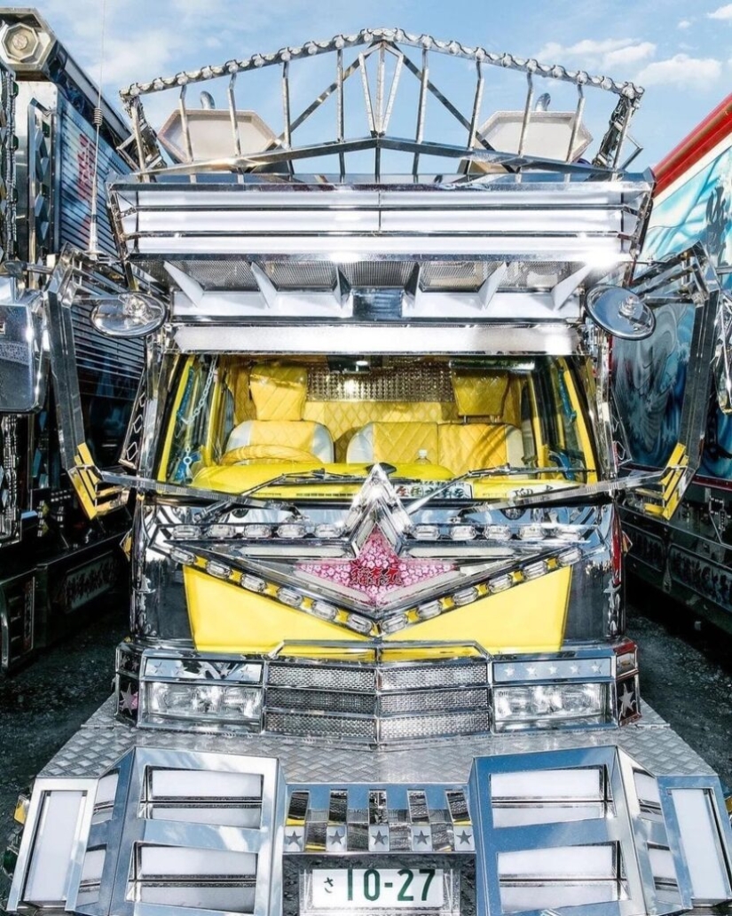Camiones japoneses "Decotora" en imágenes de Robert Benson