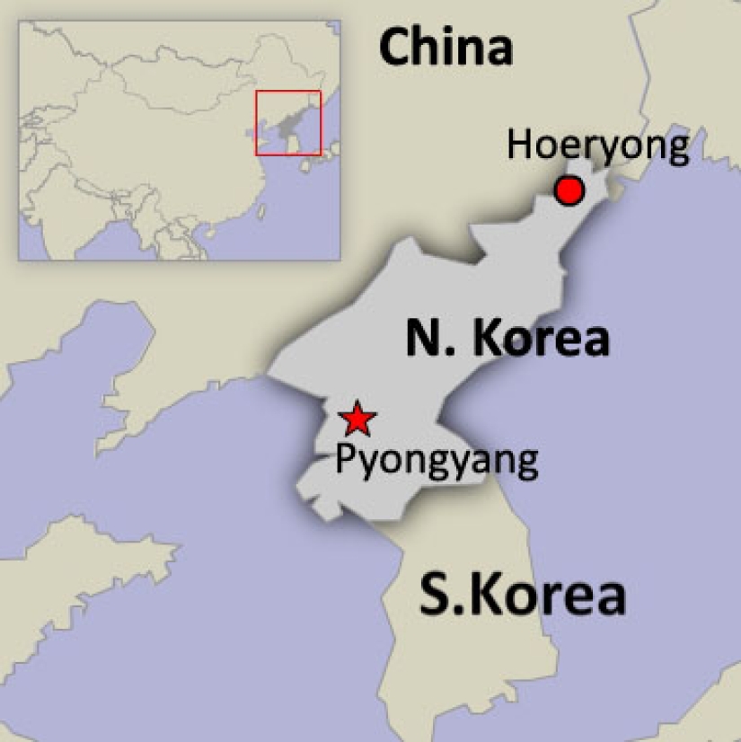 Campo de concentración de Hweren en Corea del Norte