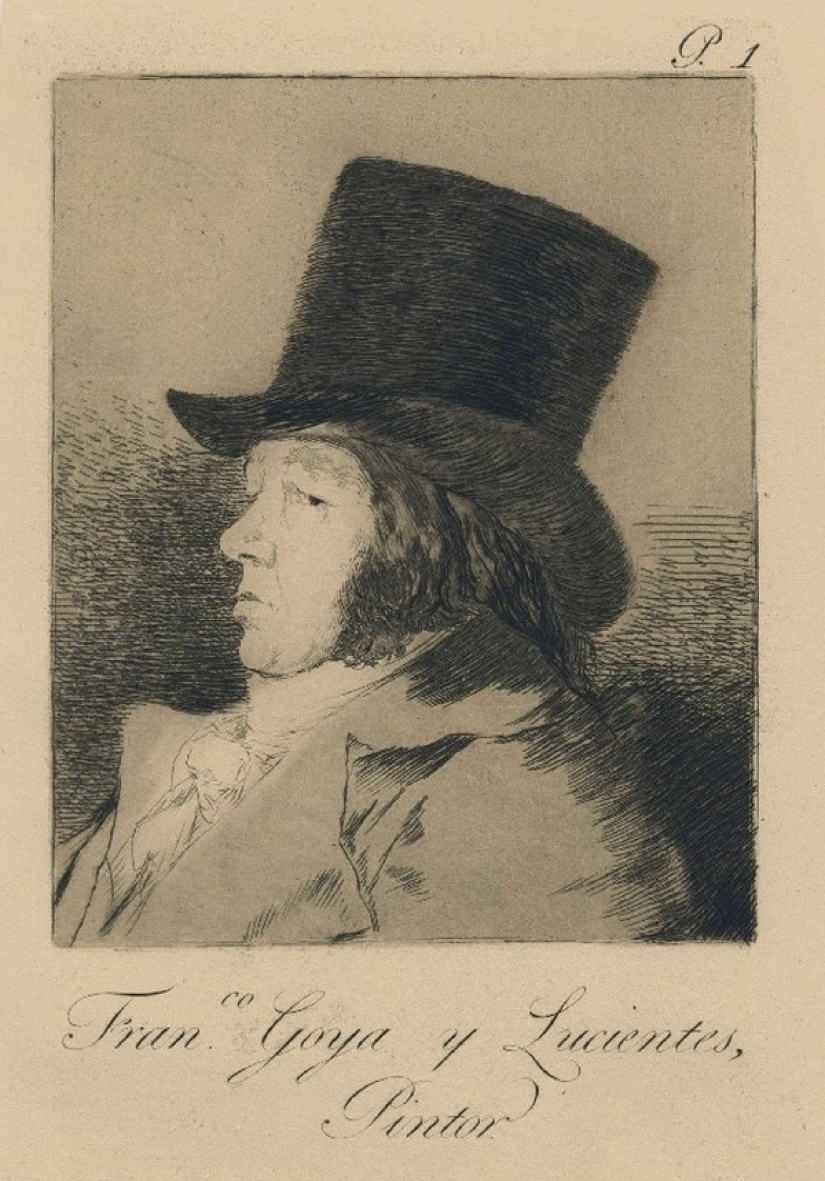 &quot;Caprichos&quot; de Francisco Goya