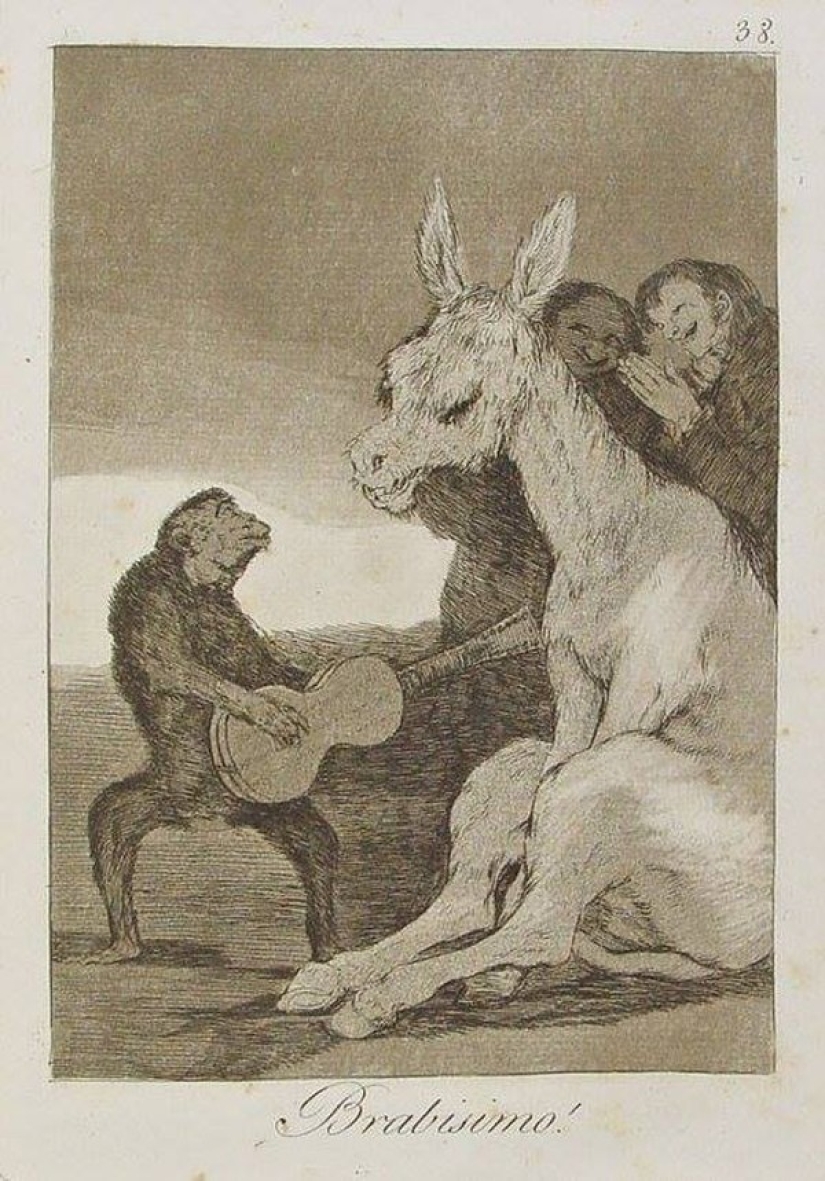 &quot;Caprichos&quot; de Francisco Goya